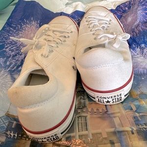 Converse women’s sneakers, white, size 11M